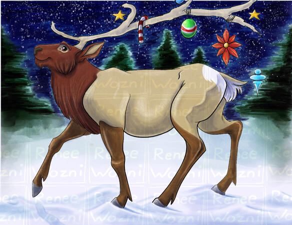 Yule Elk